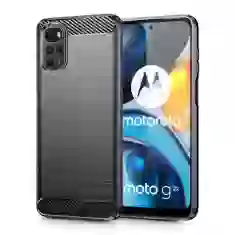Чохол Tech-Protect TpuCarbon для Motorola Moto G22 Black (9589046921889)