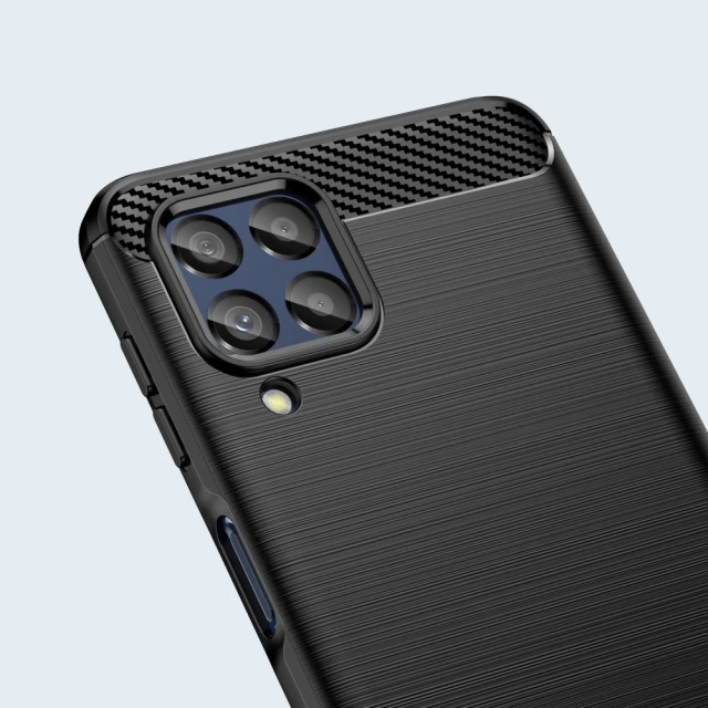 Чехол Tech-Protect TpuCarbon для Samsung Galaxy M53 5G Black (9589046922084)