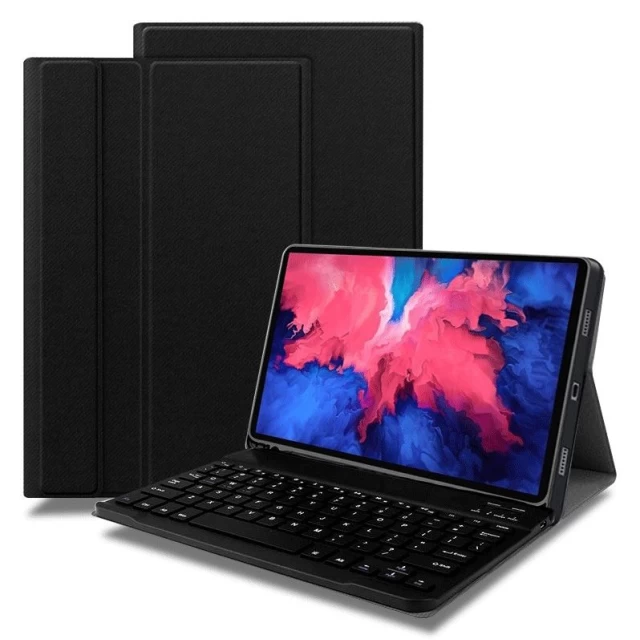 Чохол-клавіатура Tech-Protect Smart Case Pen and Keyboard для Lenovo Tab M10 Plus 10.6 3rd Gen Black (9589046922794)