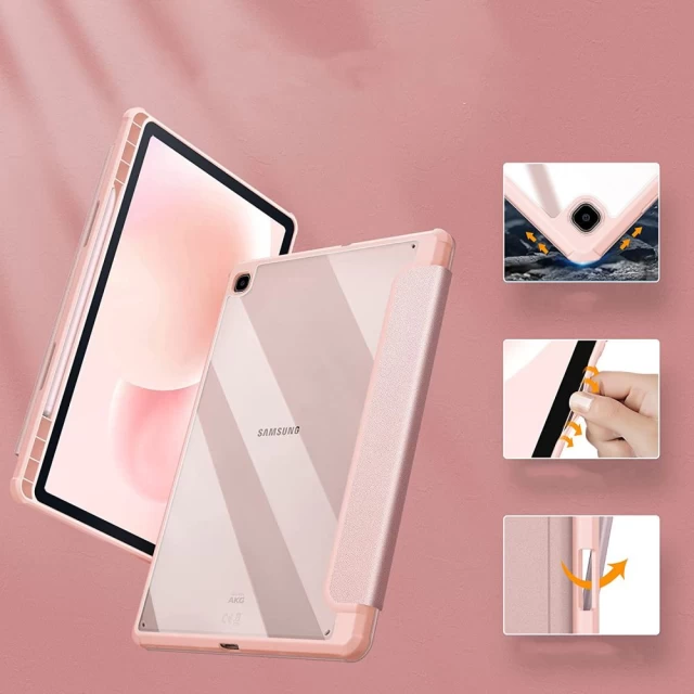 Чехол Tech-Protect Smart Case Hybrid для Samsung Galaxy Tab S6 Lite 10.4 2020 | 2022 Pink (9589046923371)