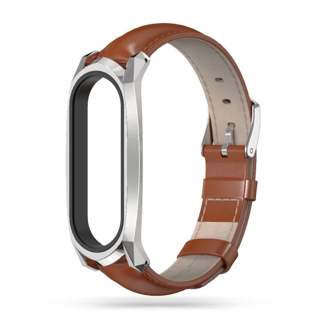 Ремінець Tech-Protect Herms для Xiaomi Mi Smart Band 7 Brown (9589046923609)