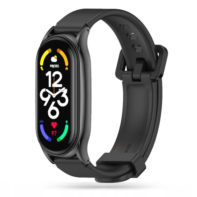 Ремінець Tech-Protect Icon Band Pro для Xiaomi Mi Smart Band 6 NFC/6/5 Black (9589046923616)