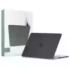 Чохол Tech-Protect Smartshell для MacBook Air M2 13.6 (2022) Matte Black (9589046924064)