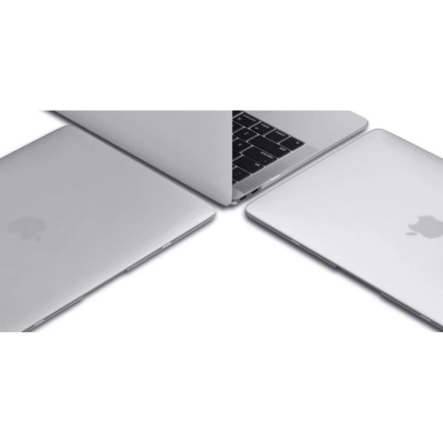 Чехол Tech-Protect Smartshell для MacBook Air M2 13.6 (2022) Matte Clear (9589046924071)