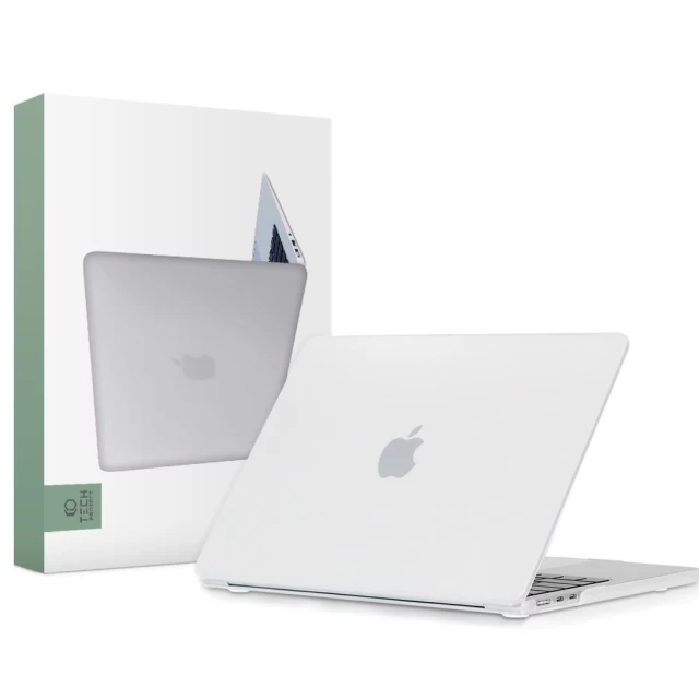 Чохол Tech-Protect Smartshell для MacBook Air M2 13.6 (2022) Matte Clear (9589046924071)