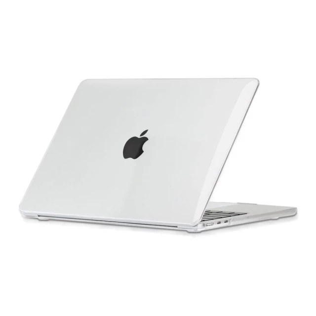 Чехол Tech-Protect Smartshell для MacBook Air M2 13.6 (2022) Crystal Clear (9589046924088)