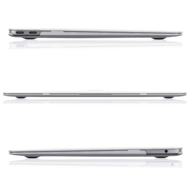 Чохол Tech-Protect Smartshell для MacBook Air M2 13.6 (2022) Crystal Clear (9589046924088)