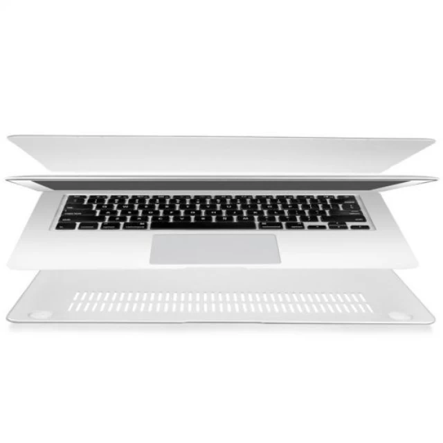 Чехол Tech-Protect Smartshell для MacBook Pro 13 M1/M2 (2016-2022) Matte Black (9589046924132)