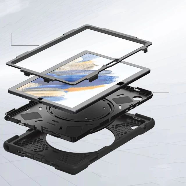 Чехол Tech-Protect X-Armor для Samsung Galaxy Tab A8 10.5 X200 | X205 Black (9589046924255)
