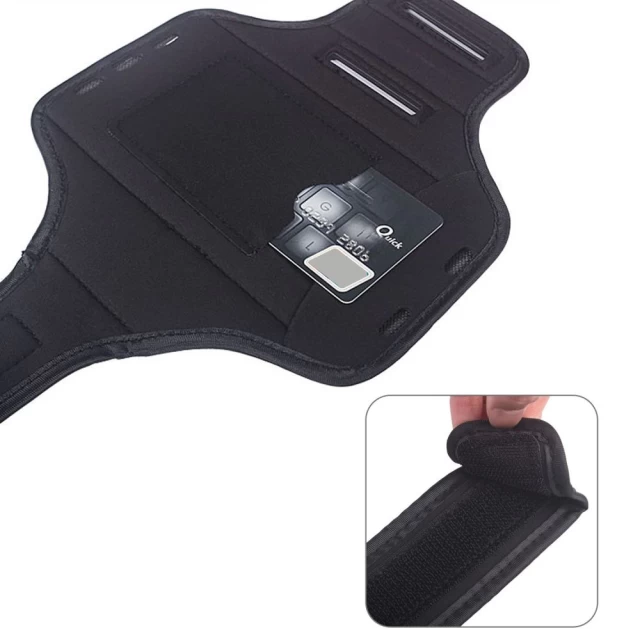 Чехол Tech-Protect на руку M2 Universal Sport Armband Black (9589046924835)