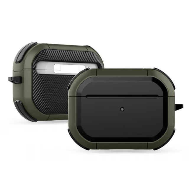 Чохол Tech-Protect Rough для AirPods Pro 1 Military Green (9589046924941)