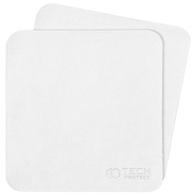 Мікрофібра Tech-Protect Polishing Cloth Grey (2 Pack) (9589046925689)