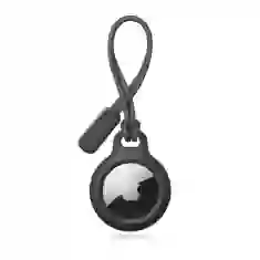 Брелок со шнурком Tech-Protect Rough Chain для Airtag Black (9589046926228)