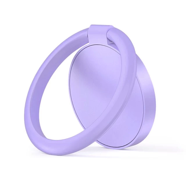 Кольцо-держатель для смартфона Tech-Protect Magnetic Phone Ring Violet (9589046926334)