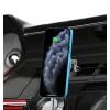 Автодержатель с функцией беспроводной зарядки Tech-Protect A2 Vent Car Mount Wireless Charger 15W Black with MagSafe (9589046926730)