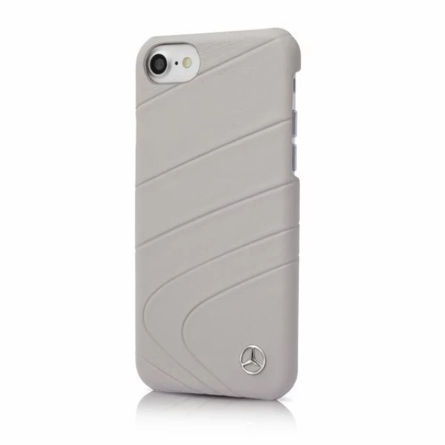 Чехол Mercedes для iPhone 7/8 | SE2020 | SE2022 Organic Line Leather Grey (MEHCP7CLGR)