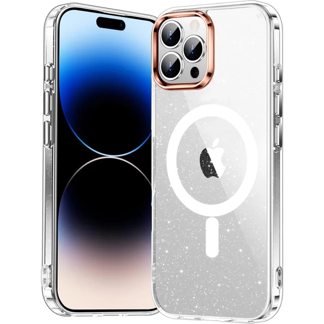 Чохол Proove Cuprum Case для iPhone 14 Pro Max White with Magnetic Ring (6901127493932)