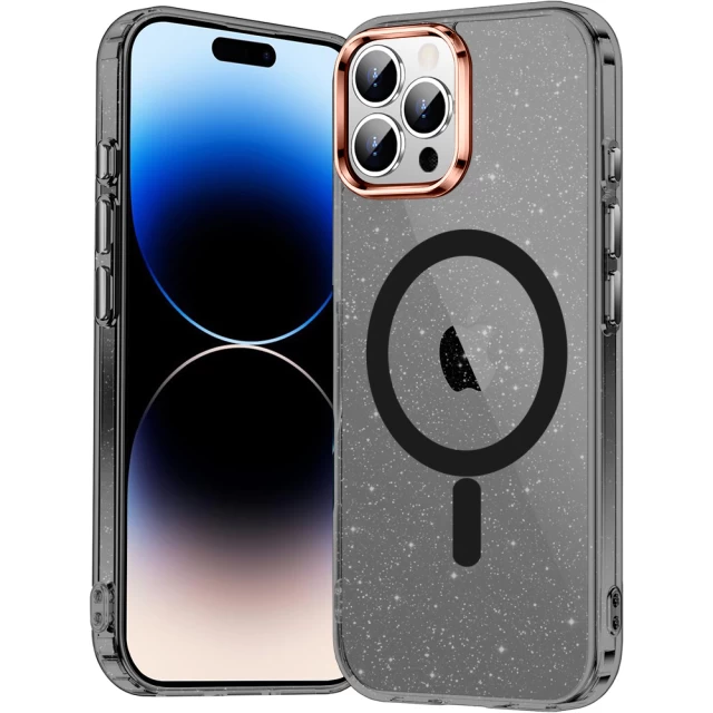 Чохол Proove Cuprum Case для iPhone 14 Pro Max Black with Magnetic Ring (6901123885854)