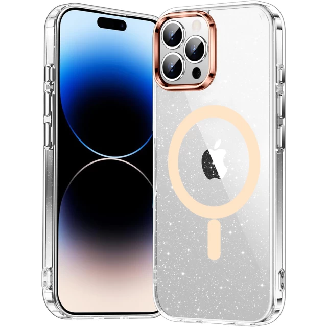 Чохол Proove Cuprum Case для iPhone 14 Pro Max Cream with Magnetic Ring (6901126017061)