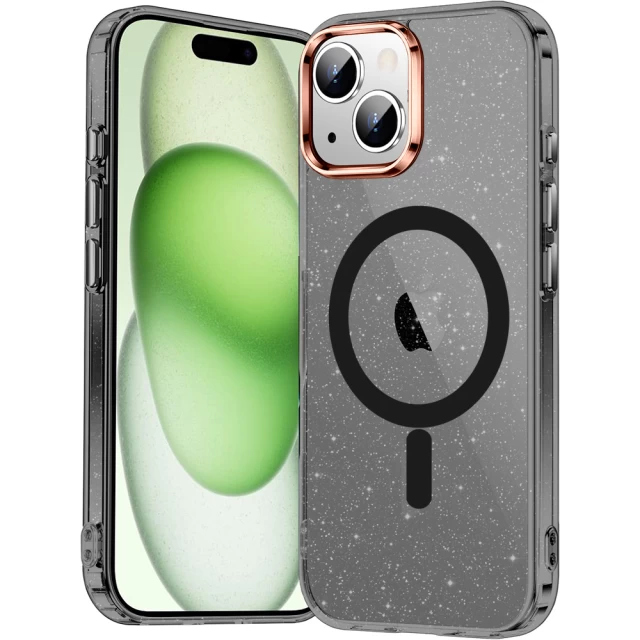 Чохол Proove Cuprum Case для iPhone 15 Black with Magnetic Ring (6901122946990)