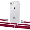 Чохол Upex Crossbody Protection Case для iPhone SE 2020 | 8 | 7 Crystal with Aide Chili Pepper and Casquette Silver (UP101013)