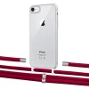 Чехол Upex Crossbody Protection Case для iPhone SE 2020 | 8 | 7 Crystal with Aide Chili Pepper and Cap Silver (UP101083)