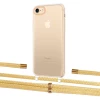 Чехол Upex Crossbody Protection Case для iPhone SE 2020 | 8 | 7 Crystal with Aide Banana and Cap Gold (UP101123)
