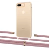 Чехол Upex Crossbody Protection Case для iPhone 8 Plus | 7 Plus Crystal with Aide Carnation and Cap Gold (UP101396)