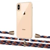 Чехол Upex Crossbody Protection Case для iPhone XS | X Crystal with Aide Orange Azure and Casquette Gold (UP101620)