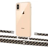 Чехол Upex Crossbody Protection Case для iPhone XS Max Crystal with Aide Copper and Cap Silver (UP102209)