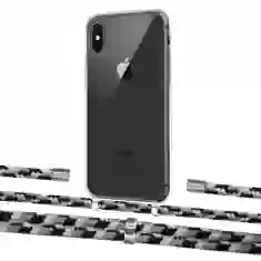 Чехол Upex Crossbody Protection Case для iPhone XS Max Crystal with Aide Life Road and Cap Silver (UP102211)