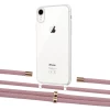 Чехол Upex Crossbody Protection Case для iPhone XR Crystal with Aide Carnation and Cap Gold (UP101956)