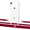 Чехол Upex Crossbody Protection Case для iPhone XR Crystal with Aide Chili Pepper and Cap Gold (UP101958)