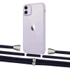 Чехол Upex Crossbody Protection Case для iPhone 11 Crystal with Aide Deep Violet and Casquette Silver (UP102408)
