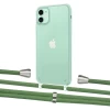 Чехол Upex Crossbody Protection Case для iPhone 11 Crystal with Aide Mint and Casquette Silver (UP102410)