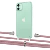 Чохол Upex Crossbody Protection Case для iPhone 11 Crystal with Aide Carnation and Casquette Silver (UP102411)