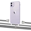 Чохол Upex Crossbody Protection Case для iPhone 11 Crystal with Aide Gray and Casquette Silver (UP102412)