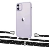 Чохол Upex Crossbody Protection Case для iPhone 11 Crystal with Aide Black Dots and Casquette Silver (UP102420)