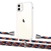 Чохол Upex Crossbody Protection Case для iPhone 11 Crystal with Aide Orange Azure and Casquette Silver (UP102425)