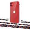 Чохол Upex Crossbody Protection Case для iPhone 11 Crystal with Aide Orange Azure and Casquette Silver (UP102425)