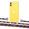 Чехол Upex Crossbody Protection Case для iPhone 11 Crystal with Aide Orange Azure and Casquette Silver (UP102425)