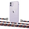 Чохол Upex Crossbody Protection Case для iPhone 11 Crystal with Aide Orange Azure and Casquette Silver (UP102425)