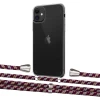 Чохол Upex Crossbody Protection Case для iPhone 11 Crystal with Aide Burgundy Camouflage and Casquette Silver (UP102426)