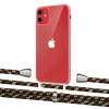 Чохол Upex Crossbody Protection Case для iPhone 11 Crystal with Aide Cinnamon Camouflage and Casquette Silver (UP102428)