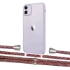 Чохол Upex Crossbody Protection Case для iPhone 11 Crystal with Aide Melanger and Casquette Silver (UP102431)