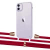 Чохол Upex Crossbody Protection Case для iPhone 11 Crystal with Aide Red and Casquette Gold (UP102437)