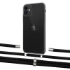 Чехол Upex Crossbody Protection Case для iPhone 11 Crystal with Aide Black and Cap Silver (UP102471)