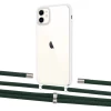 Чехол Upex Crossbody Protection Case для iPhone 11 Crystal with Aide Cyprus Green and Cap Silver (UP102479)