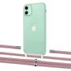 Чехол Upex Crossbody Protection Case для iPhone 11 Crystal with Aide Carnation and Cap Silver (UP102481)