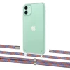 Чехол Upex Crossbody Protection Case для iPhone 11 Crystal with Aide Blue Sunset and Cap Silver (UP102494)